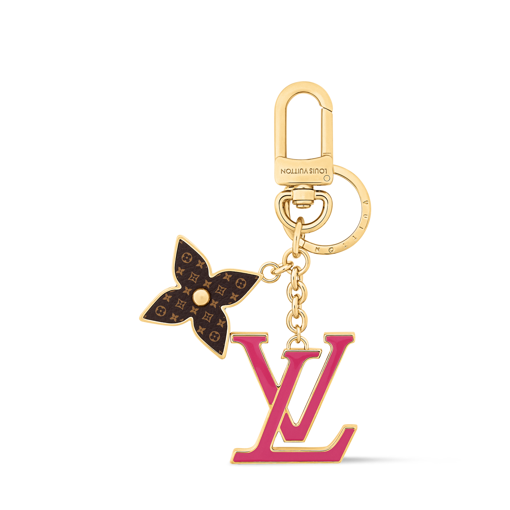 Louis Vuitton キーホルダー LVロゴ 楽天市場】LOUIS VUITTONロゴ刻印キーホルダーキーリング＆カラビナ